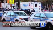 New details on NYC victims, police officer hailed as hero