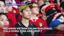 Ekspresi Jokowi Saat Nonton Timnas Indonesia Kalahkan Vietnam