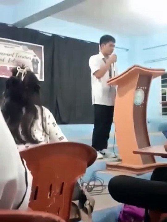 Speech in the crowd