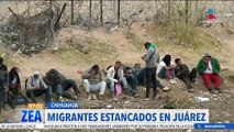 Cientos de migrantes se estancan en Ciudad Juárez y El Paso