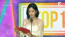 Heize - TOP10 Award @ Melon Music Awards 2017