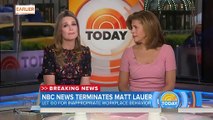 Matt Lauer Fired From NBC News After Complaint From Colleague