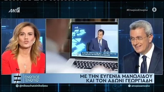 ΕΝΩΠΙΟΣ ΕΝΩΠΙΩ-ΑΔΩΝΙΣ ΓΕΩΡΓΙΑΔΗΣ - ΕΥΓΕΝΙΑ ΜΑΝΩΛΙΔΟΥ ΓΙΑ ΔΥΣΚΟΛΙΕΣ