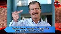 Madero llama ‘pendejo’ a Vicente Fox por apoyar a Meade y al PRI