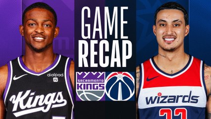 Game Recap: Wizards 109, Kings 102