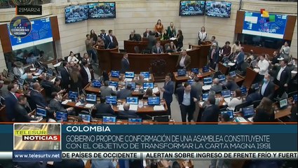 Gobierno de Colombia propone conformación de una asamblea constituyente