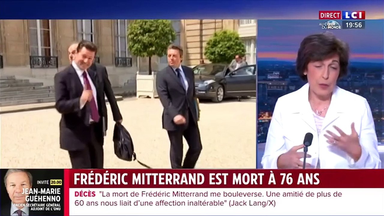 David Pujadas victime d'un couac à l'antenne de LCI alors qu'il tentait de faire intervenir Jack Lang à propos de la disparition de Frédéric Mitterrand
