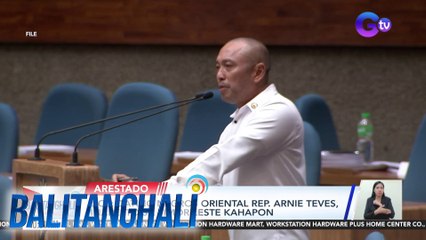 DOJ: Dating Negros Oriental Rep. Arnie Teves, inaresto sa Timor-Leste kahapon | BT