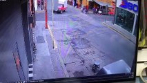 No podrás creer el robo que está cámara captó en México