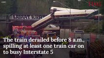 Multiple Casualties And Injuries Reported As Amtrak Train Derails Near Seattle