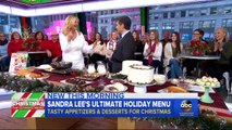 Sandra Lee shares her ultimate Christmas menu live on 'GMA'
