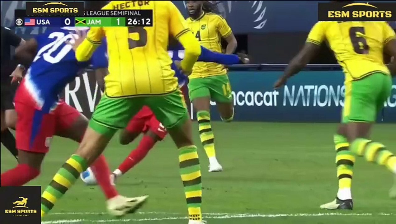 USA vs Jamaica 31 Full Highlights and Goals Concacaf Nations League