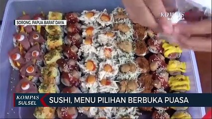 Sushi, Menu Pilihan Berbuka Puasa