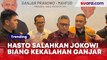 Sekjen PDIP Hasto Salahkan Jokowi Jadi Biang Kekalahan Ganjar-Mahfud