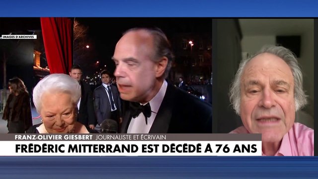 Franz-Olivier Giesbert : «On décrit beaucoup Frédéric Mitterrand comme un dandy mais c'était aussi un grand travailleur»