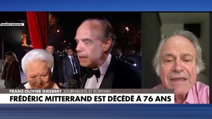 Franz-Olivier Giesbert : «On décrit beaucoup Frédéric Mitterrand comme un dandy mais c'était aussi un grand travailleur»