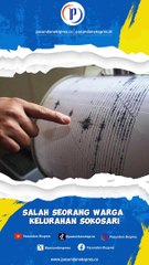 Sejumlah warga di Kecamatan Soko, Kabupaten Tuban, Jawa Timur berhamburan keluar rumah usai diguncang gempa berkekuatan magnitudo 6,1.