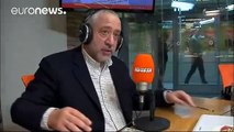 Pelea en estación de Radio Rusia durante programa en Vivo