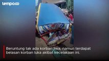Dua Odong-odong Ditabrak Truk Box di Batang, 13 Orang Jadi Korban
