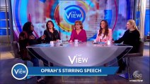 Oprah's Stirring Golden Globes Speech