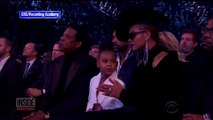 Blue Ivy Hilariously Calms Down Beyonce and Jay-Z During Grammys