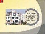 Top 20 Benefits of Pursuing BCA at Biyani Group of Colleges The Best BCA College in Jaipur