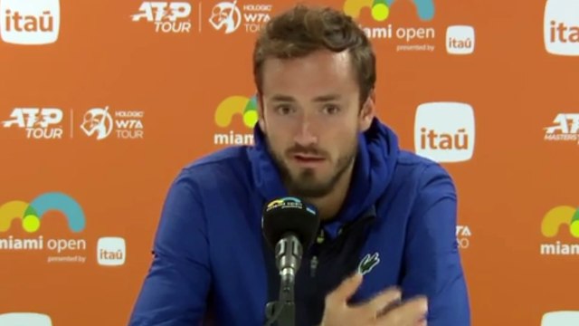 ATP - Miami 2024 - Daniil Medvedev ne pense pas qu'au tennis : Je sais tous les sacrifices de ma femme Daria pour éléver notre fille Alisa sur la route du circuit