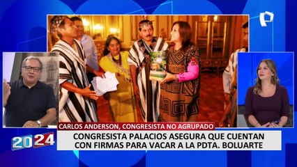 Carlos Anderson sobre caso Rolex: "Es una tremenda irresponsabilidad de Boluarte no haber aclarado el tema"