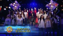 Maria León y el Coro del CEA canta 