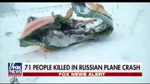 Los 71 pasajeros y personal a bordo fallecieron al estrellarse avion en Rusia
