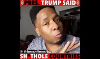 Celebridades responden a los comentarios racistas de Trump sobre Haiti, el Salvador y paises Africanos