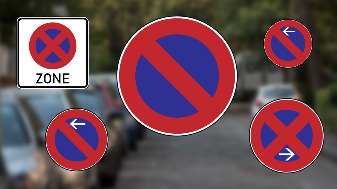 Halteverbot: welches schild hat welche bedeutung?