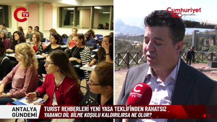 TURİST REHBERLERİ : YENİ YASA TEKLİFİNDEN RAHATSIZ