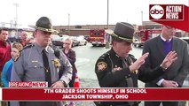 #NEWS: Policias hablan del niño que se suicido dentro de una escuela en Ohio