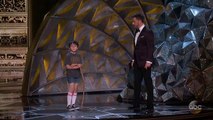 Jimmy Kimmel's 9 year old self meets the cast of STAR WARS: THE LAST JEDI