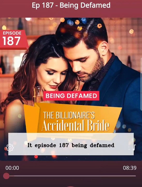 The Billionaire's Accidental Bride Ep 187189 video Dailymotion