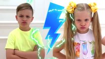 Diana and Roma - Get Ready to Dance Challenge - kids activities!