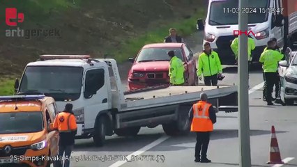 Anıl Aci'nin öldüğü kazanın görüntüsü ortaya çıktı