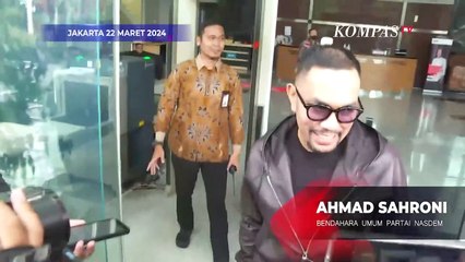 Sahroni Ungkap Permintaan KPK ke Nasdem soal Rp40 Juta dari SYL