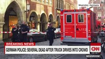 Varios muertos tras ataque con vehiculo en Alemania