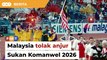 Malaysia tolak anjur Sukan Komanwel 2026