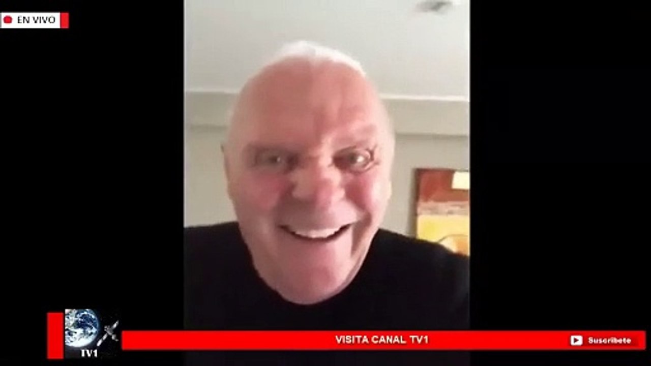 Anthony Hopkins en homenaje a Jack Nicholson se vuelve viral - Vídeo ...