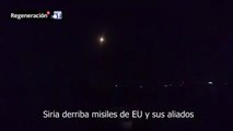 Sistemas de defensa de Siria derriban misiles de EU y aliados