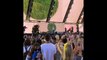 Justin Bieber cheering on Yodeling Kid Mason Ramsey perform & talking meeting him at Coachella 2018