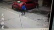#VIRAL: Perro volador dejo inconsciente a una mujer cuando cruzaba la calle
