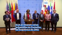 EUA vão apresentar projeto de resolução de cessar-fogo ao Conselho de Segurança da ONU