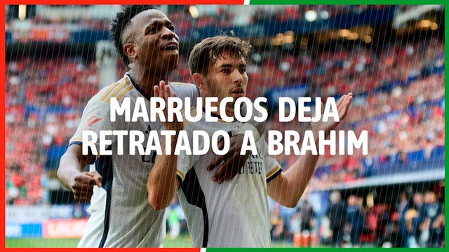 Marruecos deja retratado a Brahim y Luis de la Fuente respira aliviado