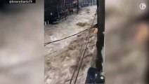 Inundaciones en Maryland dejan calles principales bajo el agua