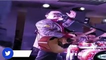 Agreden a vocalista de Tucanes de Tijuana en pleno show