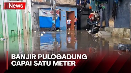 Banjir Rendam Puluhan Rumah di Pulogadung, Ketinggian Air Capai Satu Meter